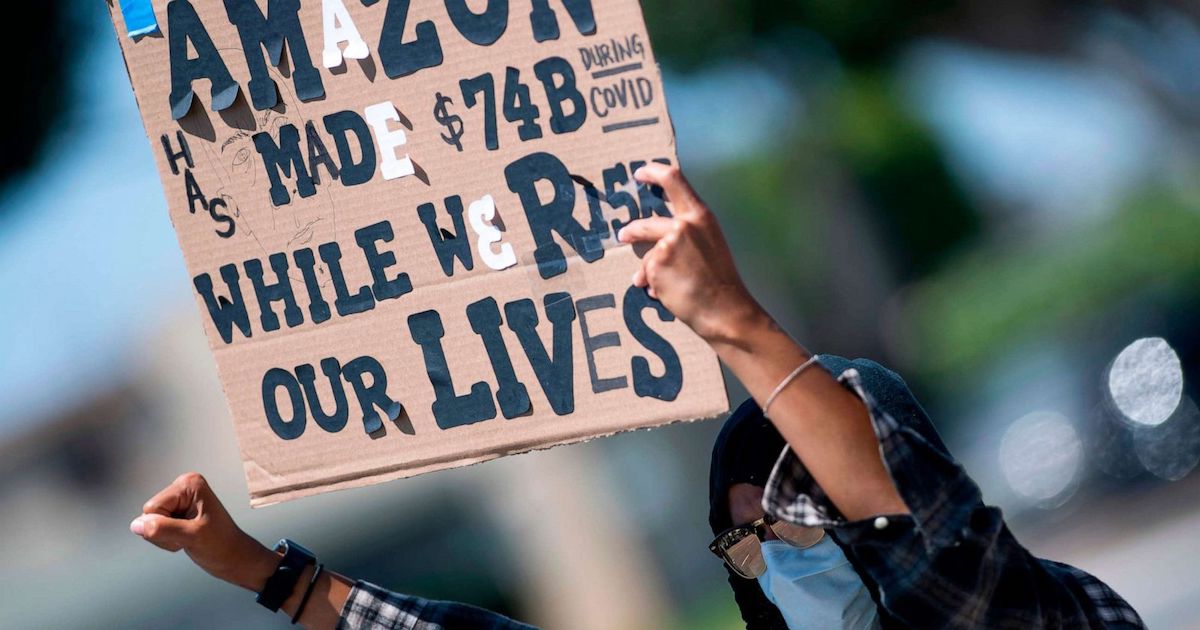 Amazon Worker Died After Being Assigned To COVID Testing Team